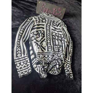 EUC Patterned Cardigan XS